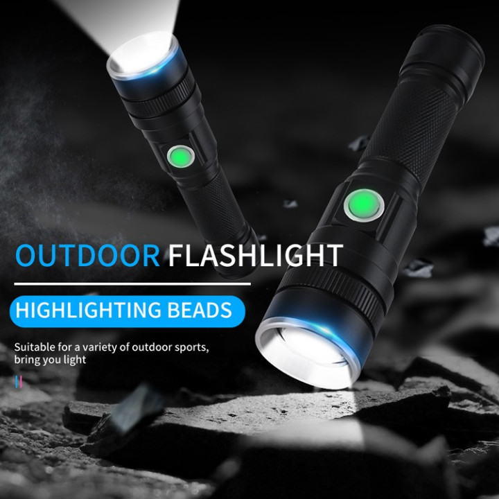 Zoombar Ficklampa XPH50 1800 lumen