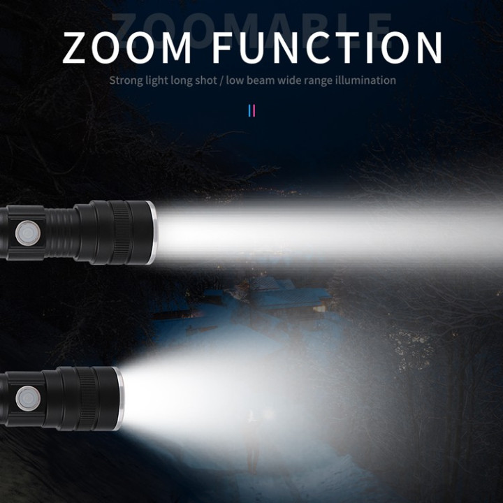 Zoombar Ficklampa XPH50 1800 lumen