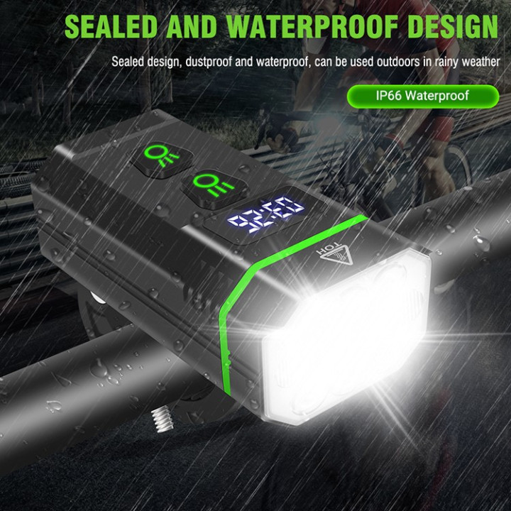 Boruit YHX-2666 3000 lumen Cykellampa